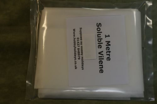 1 METRE Soluble Vilene 90cm WIDE